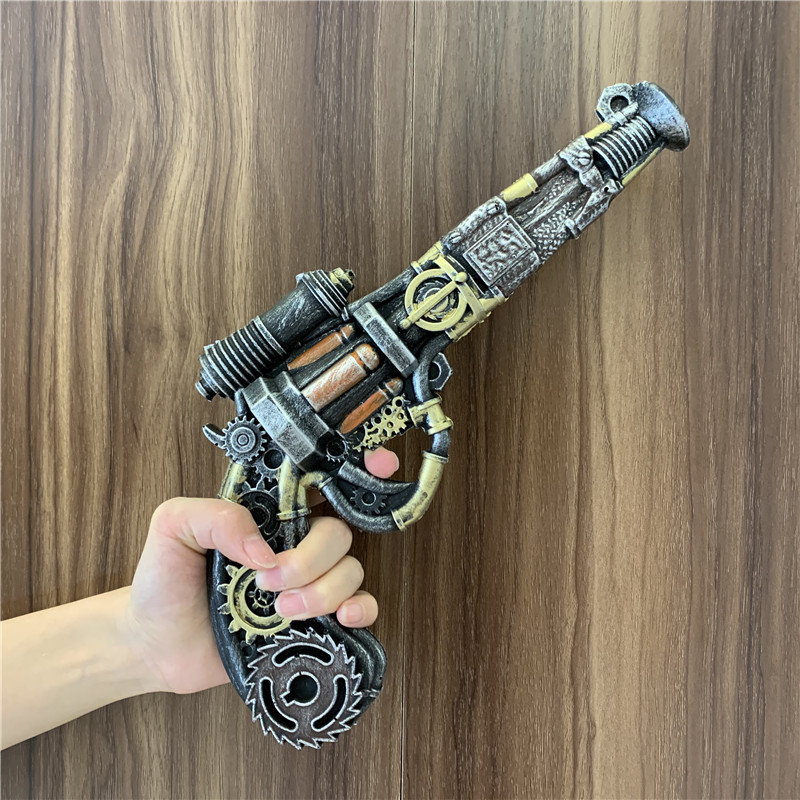 Dva Cosplay Prop - 1:1 rewolwery przyszłych wojowników broń kolorowa
