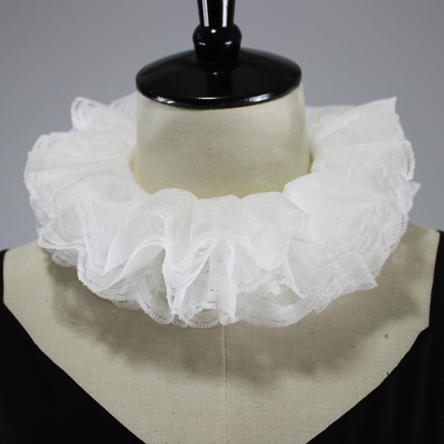 Detachable Cosplay Prop - Nowa damska, w stylu vintage, warstwowa,