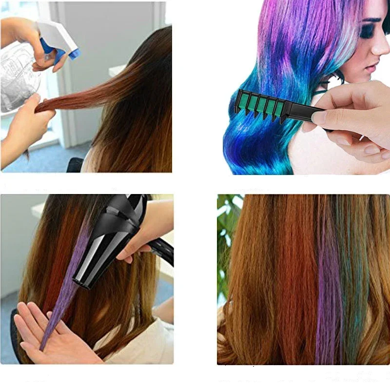 1szt Kreda do włosów Tymczasow – Hair Spray Color recenzja i cena