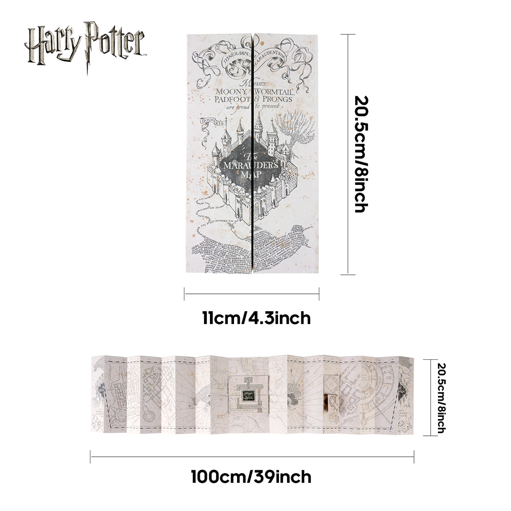 1 szt. Mapa Szkoły Magii Marau – Cosplay Prop recenzja i cena